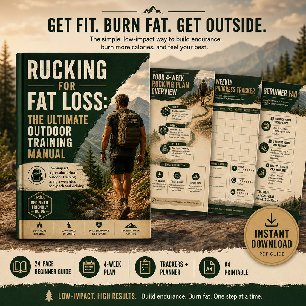 Rucking For Fat Loss: The Ultimate outdoor Training Manual