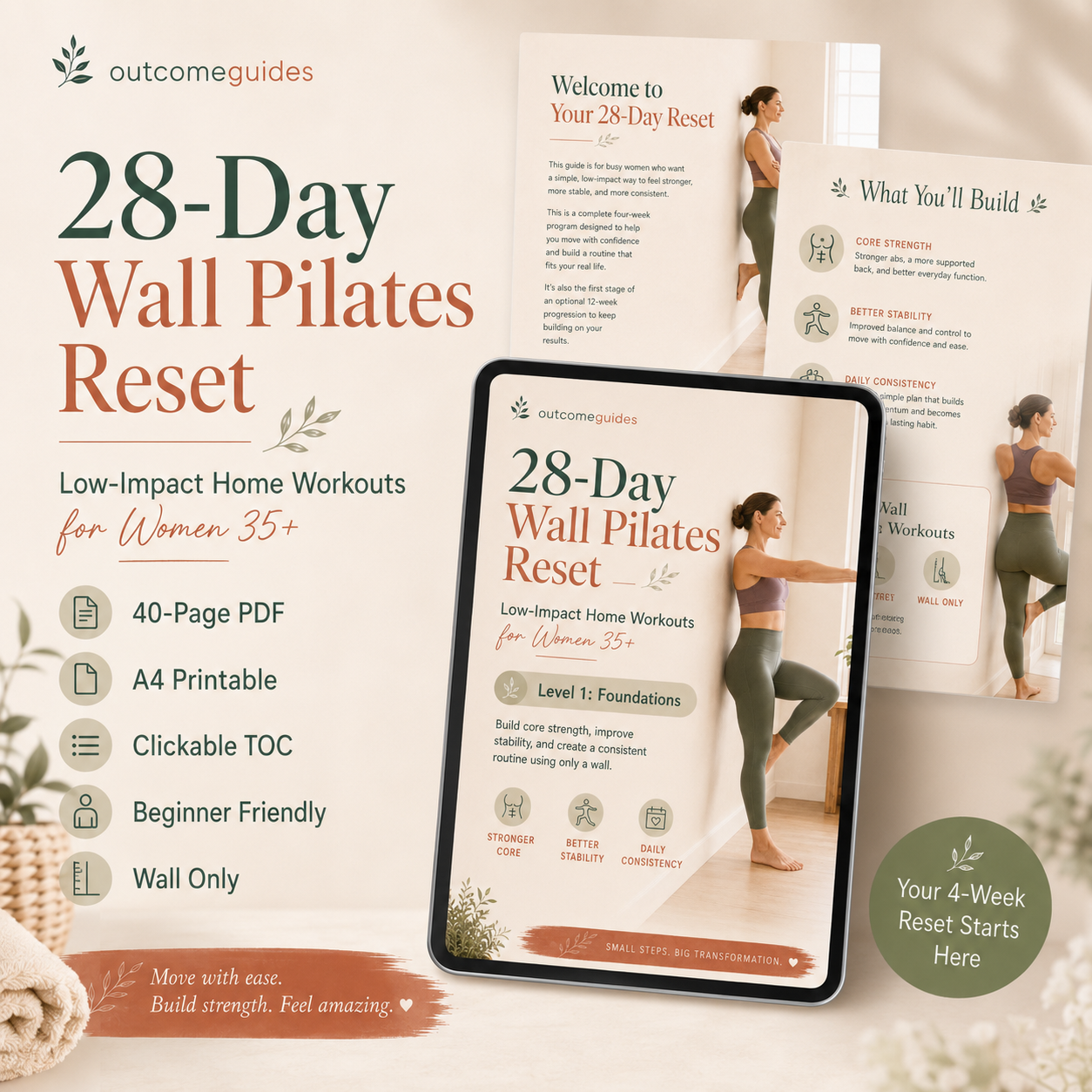 28-Day Wall Pilates Reset