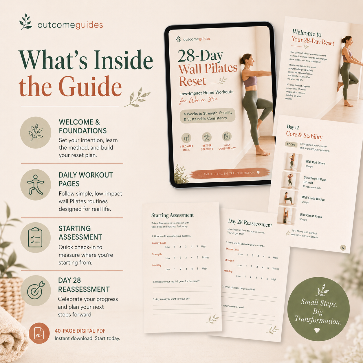 28-Day Wall Pilates Reset