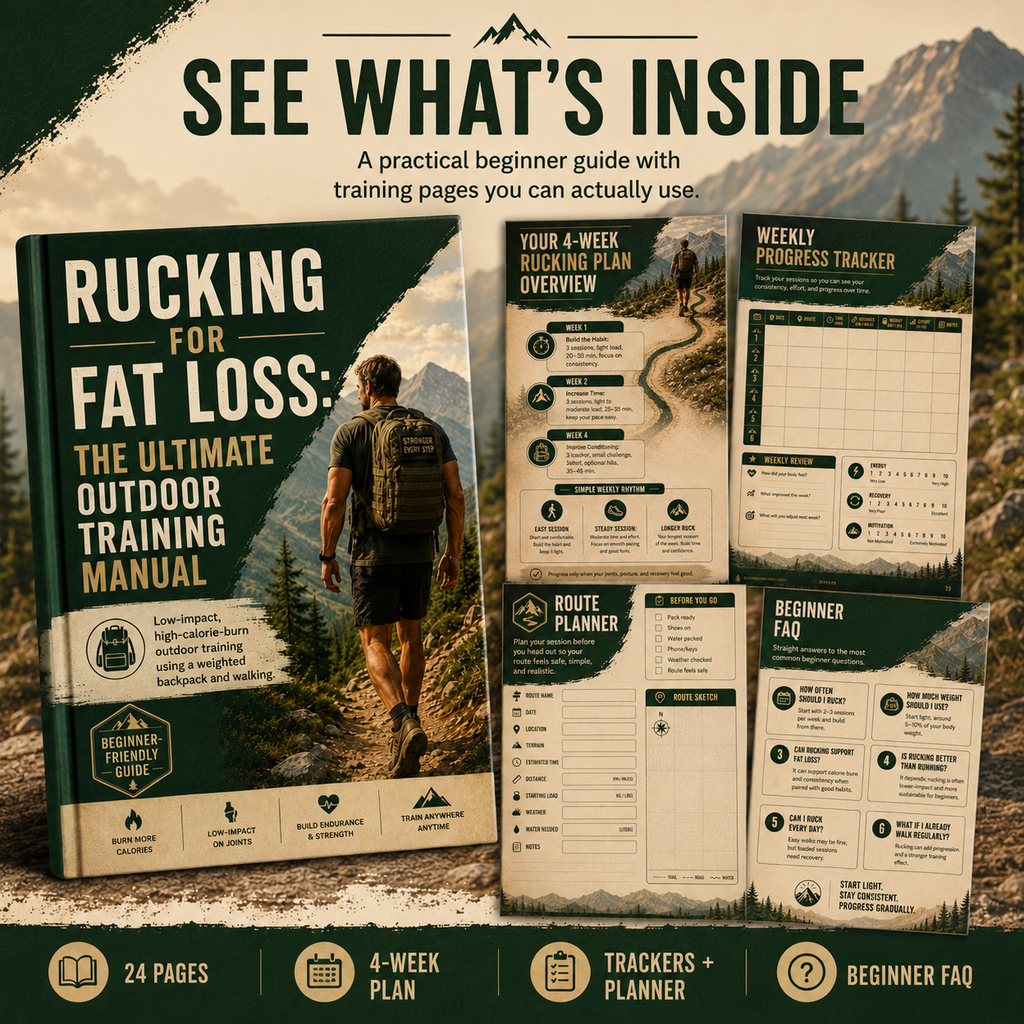 Rucking For Fat Loss: The Ultimate outdoor Training Manual