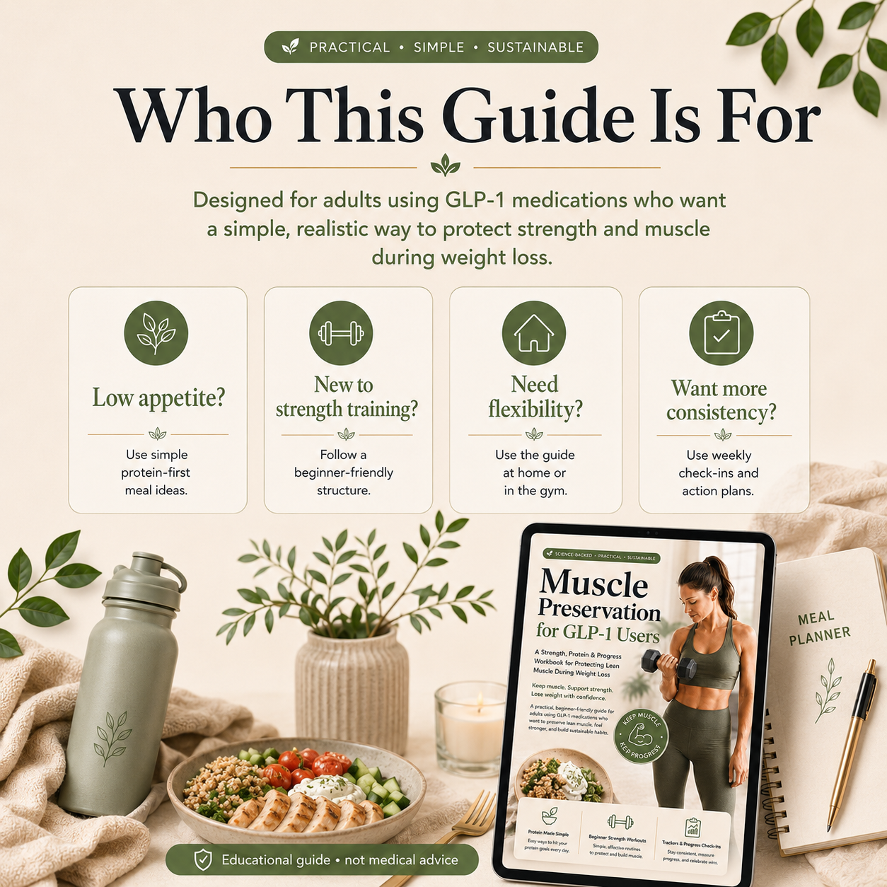 Muscle Preservation for GLP - 1 users