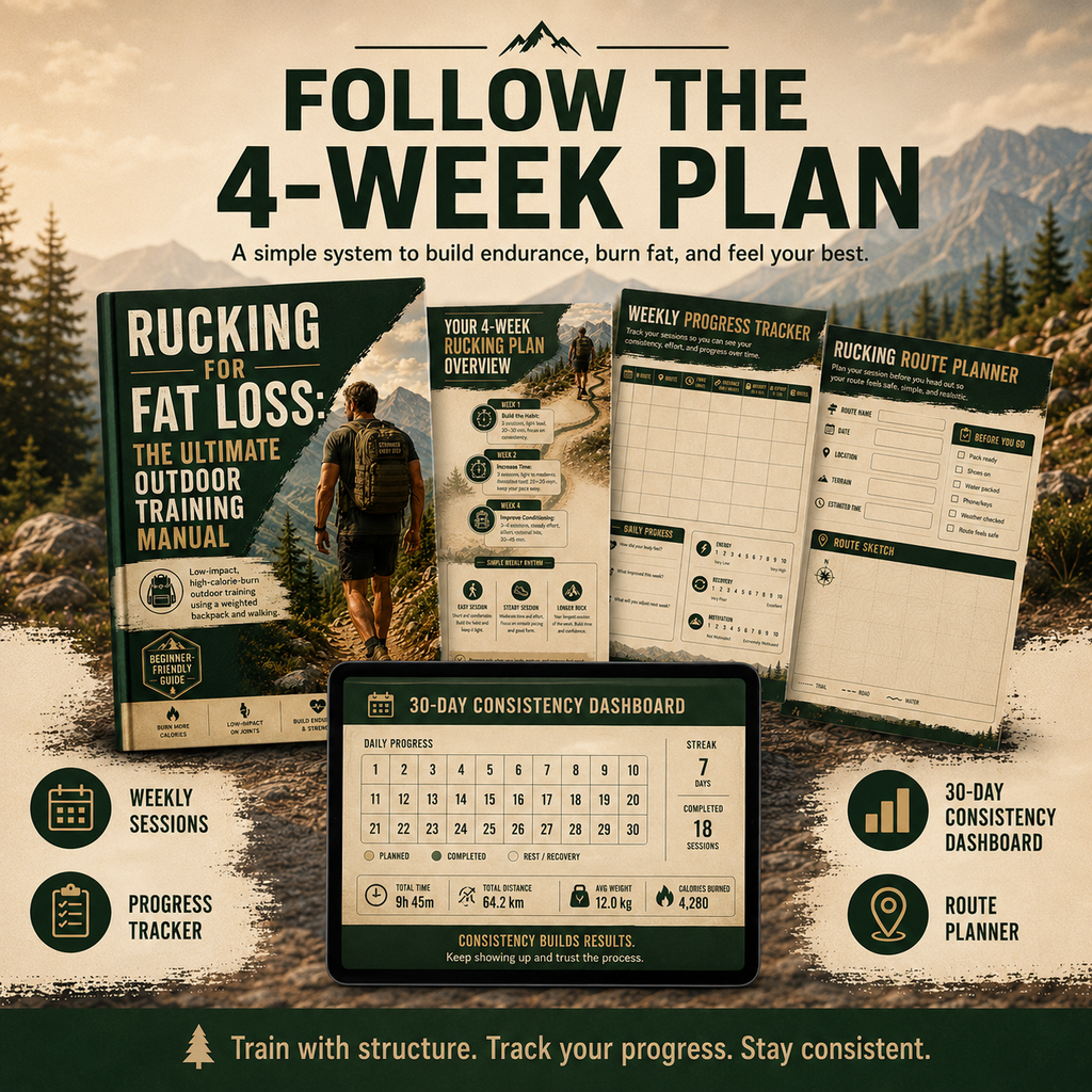 Rucking For Fat Loss: The Ultimate outdoor Training Manual