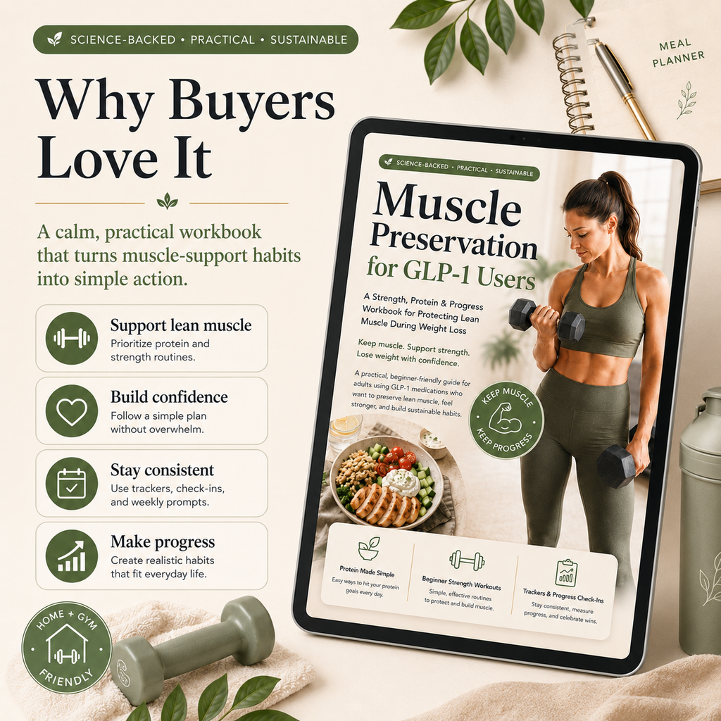 Muscle Preservation for GLP - 1 users