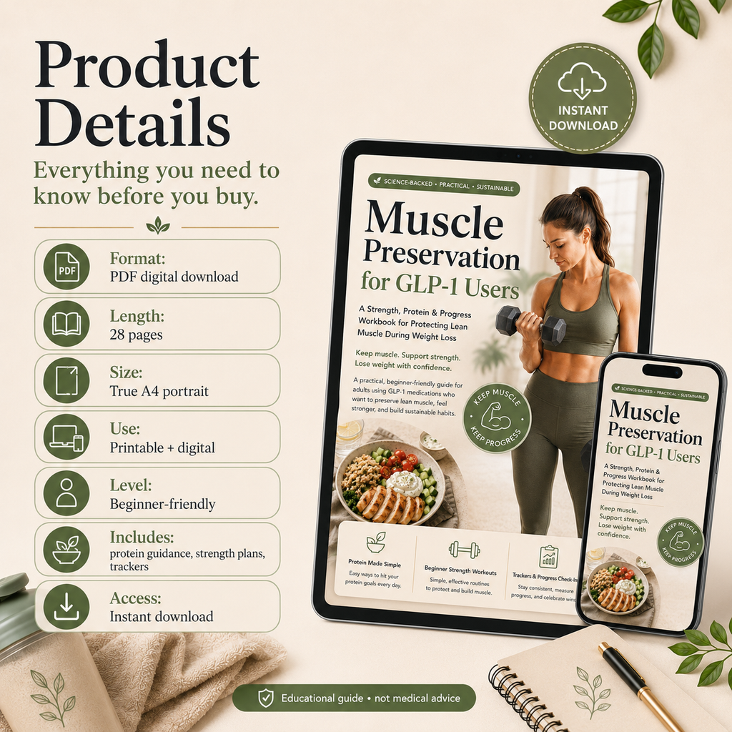 Muscle Preservation for GLP - 1 users