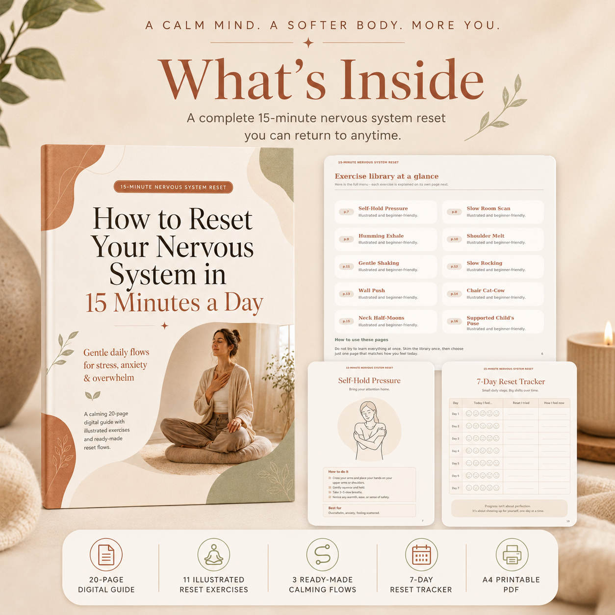 How to Reset Your Nervous System in 15 Minutes a Day